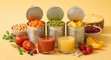 Canned legumes, fruits & vegetables made with natural and organic ingredients