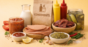 Organic and vegan condiments made with natural ingredients