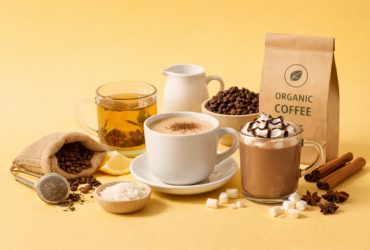 Organic and vegan hot drinks made with natural ingredients