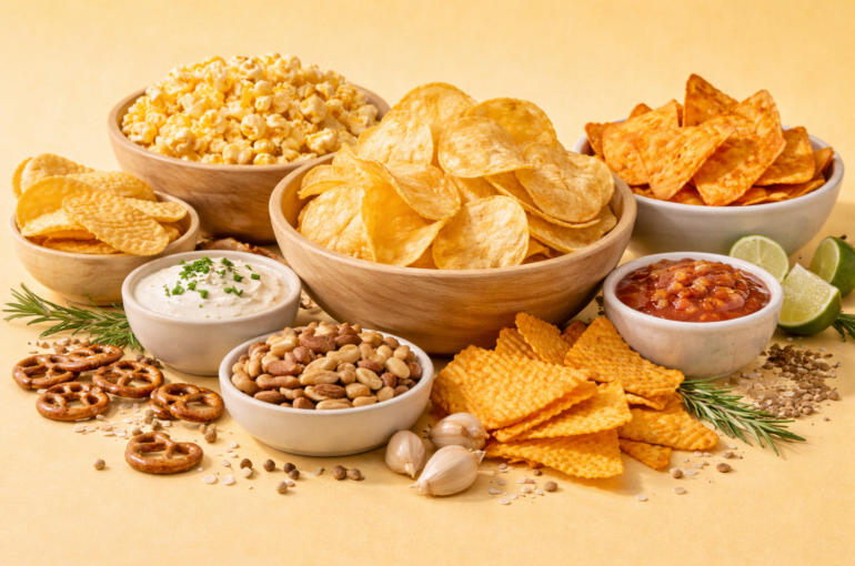 Organic and vegan salty snacks made with natural ingredients
