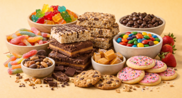Organic and vegan sweet snacks made with natural ingredients