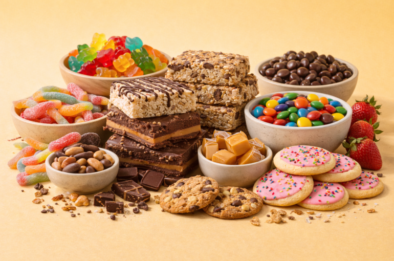 Organic and vegan sweet snacks made with natural ingredients