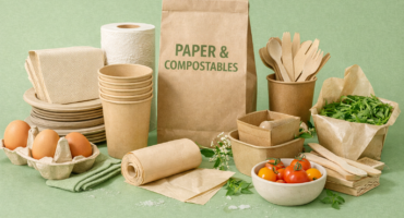 eco-friendly paper and compostable products made with natural ingredients