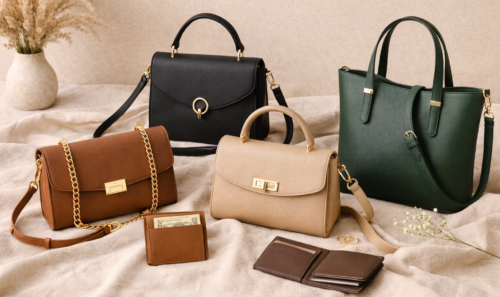 vegan leather handbag made without animal leather or animal-derived components